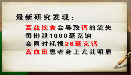 过量摄入钠不仅与心脑血管等疾病密切相关