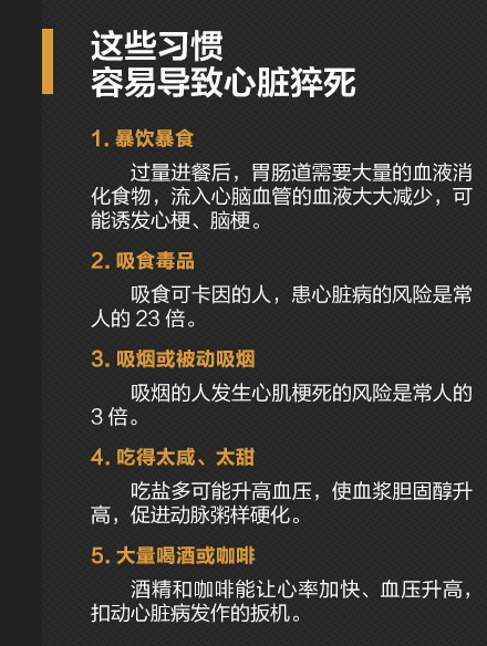 猝死有什么症状 了解预防猝死的四大法宝