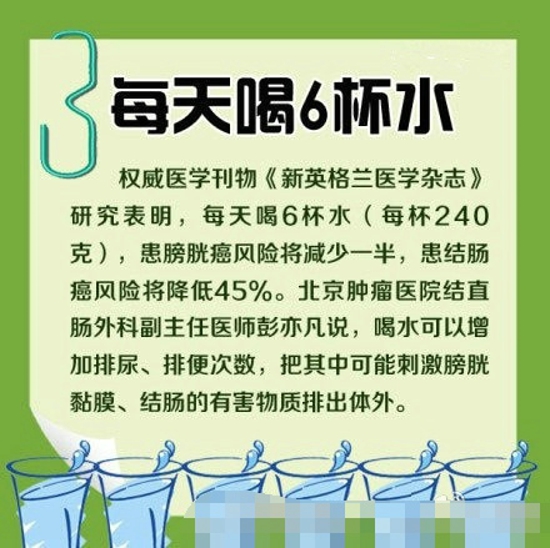 最便宜的防癌处方 9种防癌处方值得收藏